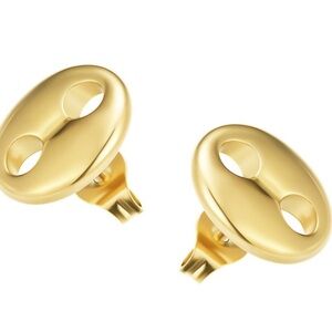 Coffee Bean Studs Stainless Steels New Various Sizes